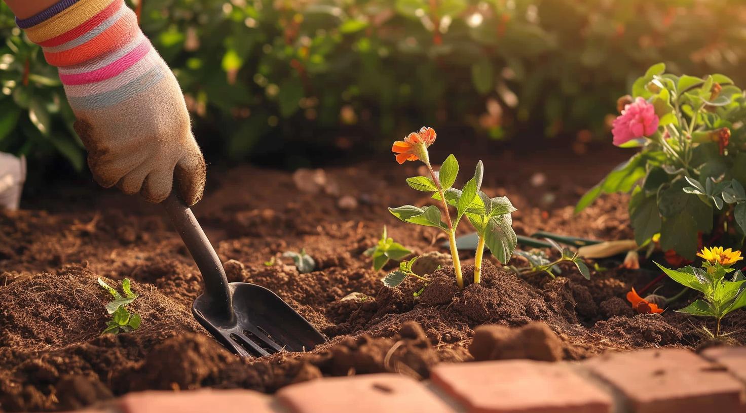 Unkräuter im Rasen beseitigen